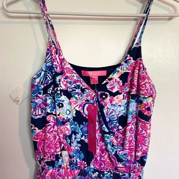 Lilly Pulitzer Dante Floral Sleeveless Jumpsuit.Size XXS - Picture 8 of 15